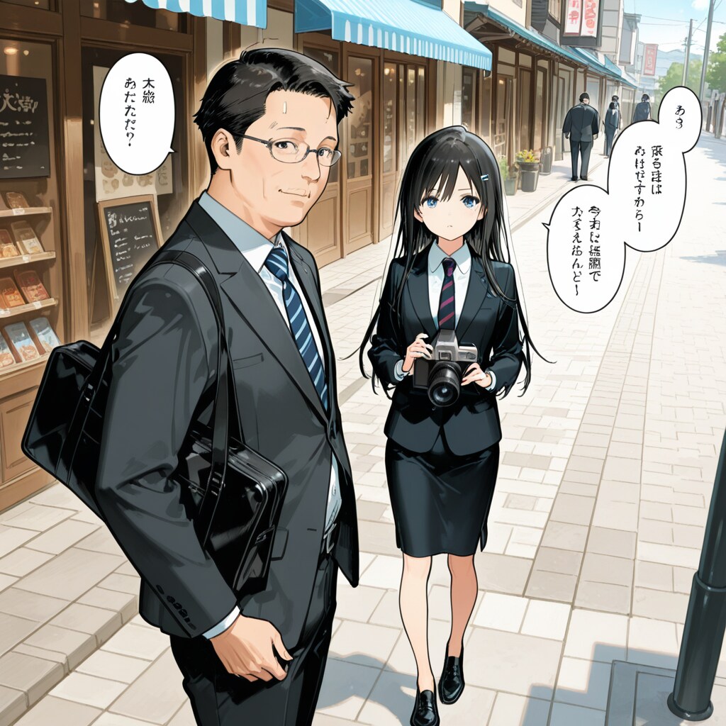 お得意先挨拶回り。