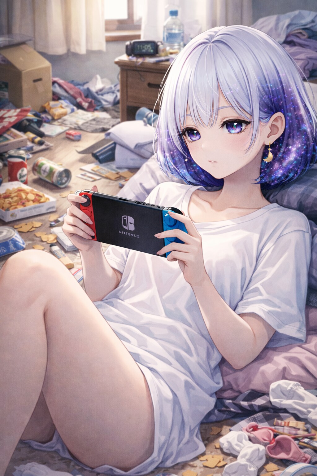 ギャラクシーちゃん休日の姿