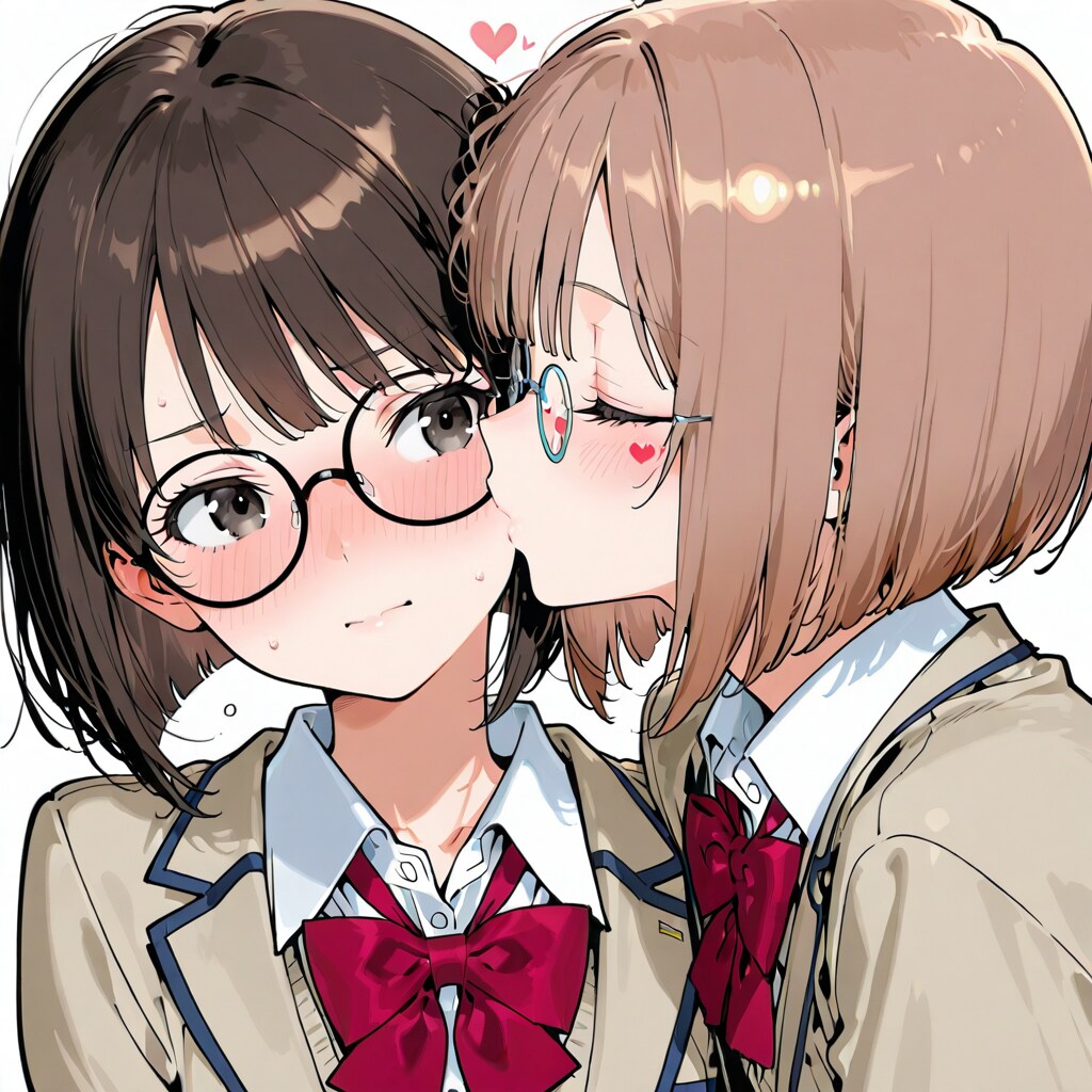 百合キスメガネっ娘ちゃんたち2
