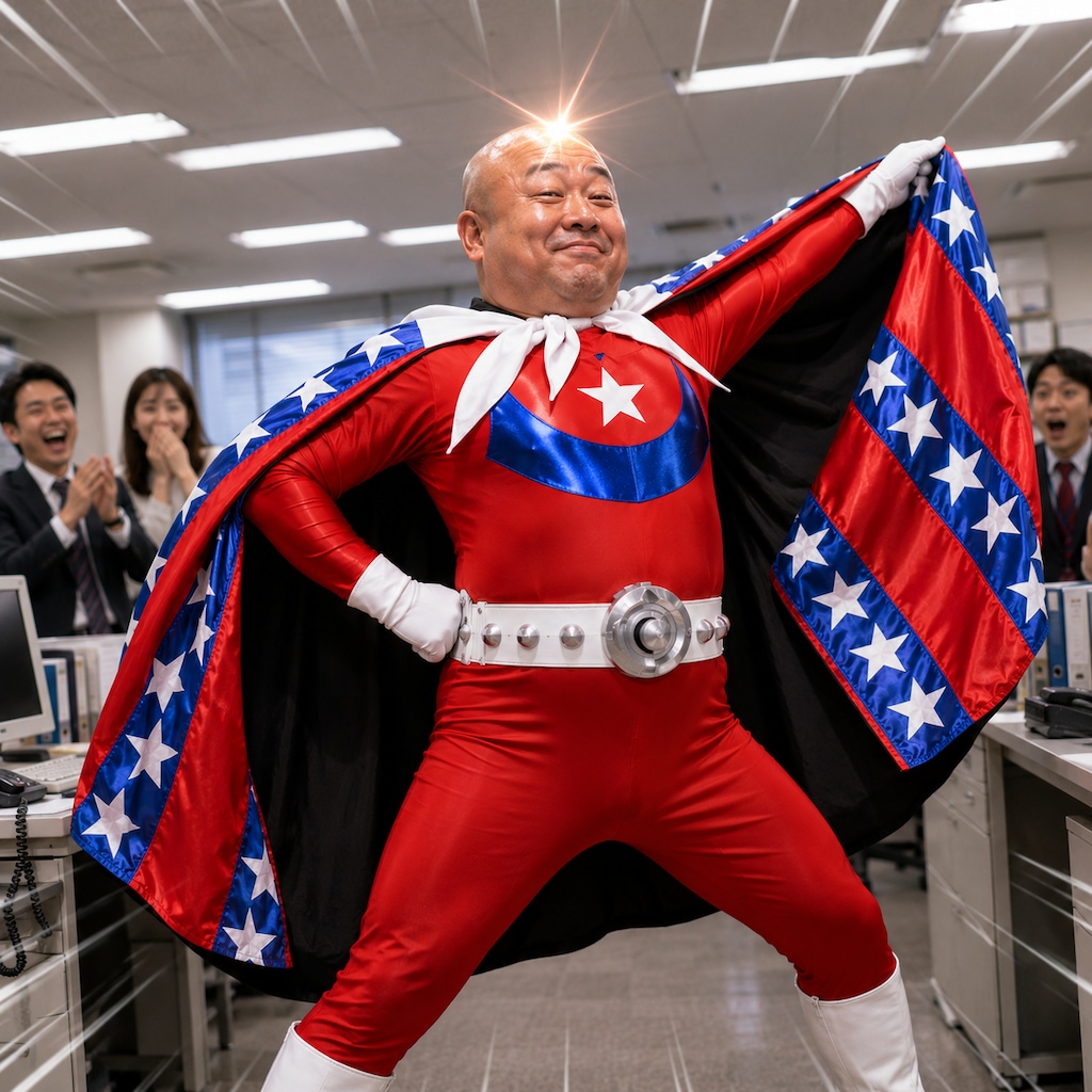 ハゲ！ハゲ！ハゲ！ギュッギューン！ハゲ⭐︎スター