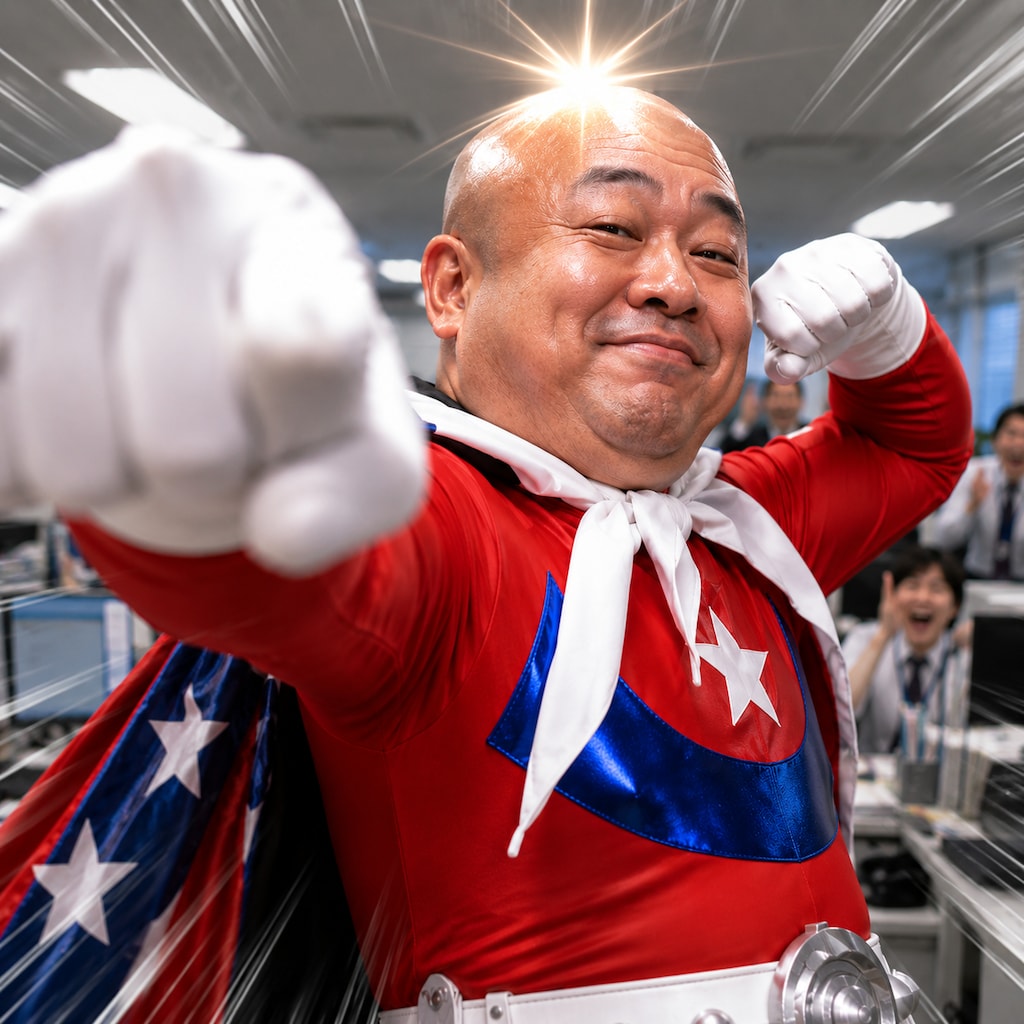 ハゲ！ハゲ！ハゲ！ギュッギューン！ハゲ⭐︎スター
