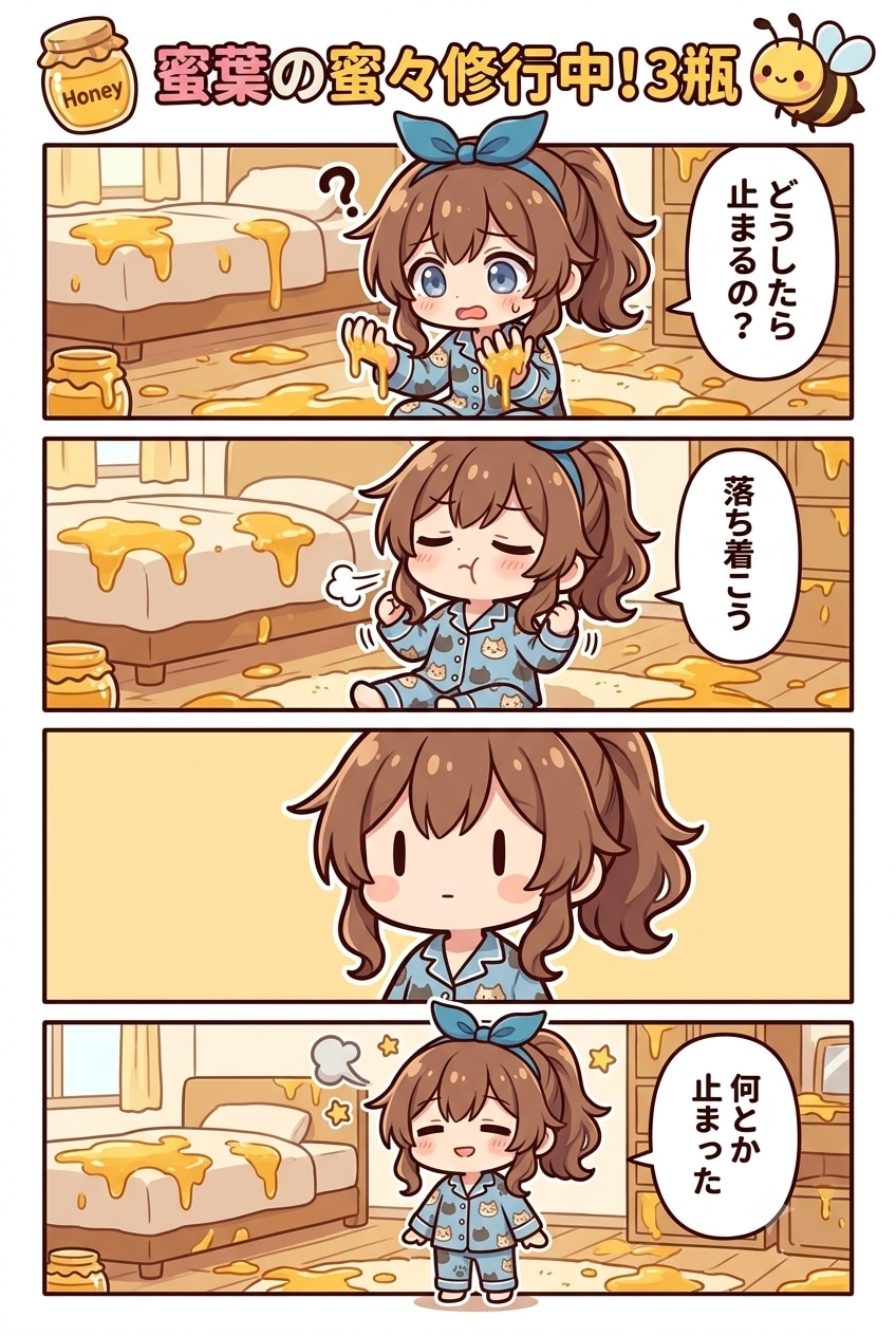 蜜葉の蜜々修行中！3瓶