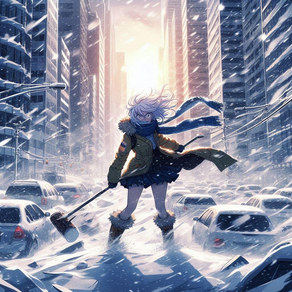 最強寒波の冬将軍、日本侵攻