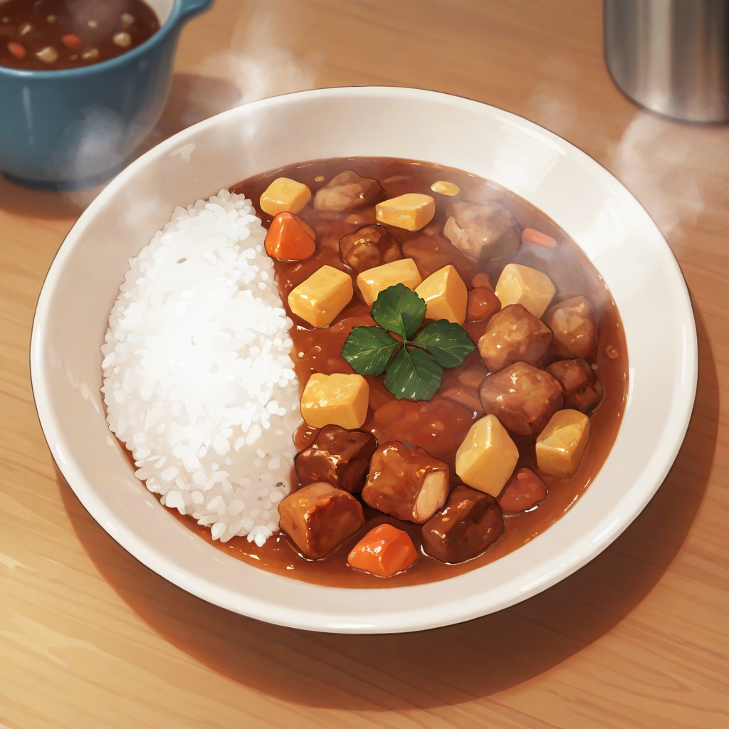 お焚き上げカレーライス | の人気AIイラスト・グラビア