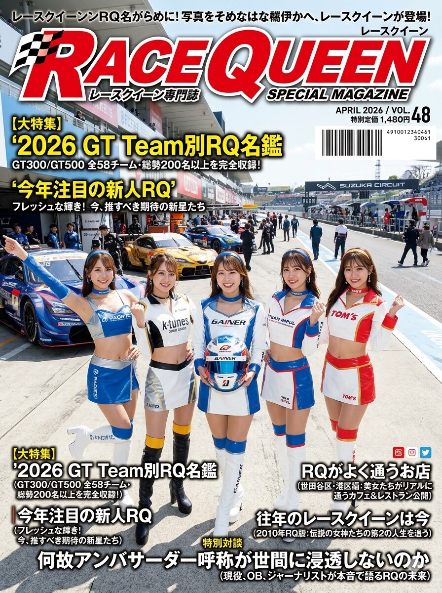 レースクイーン専門雑誌