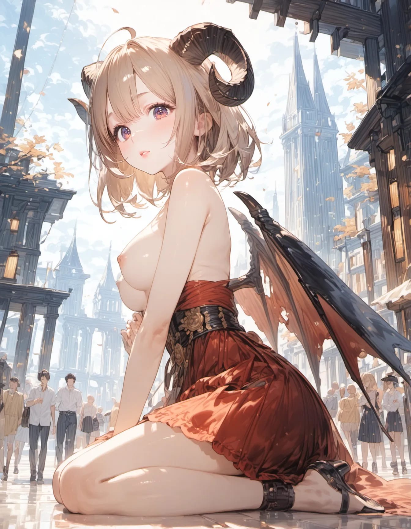 Crimson Demon of the Cobblestones