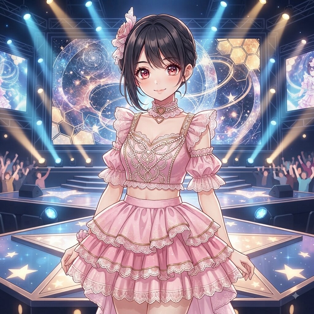 アイドル | の人気AIイラスト・グラビア