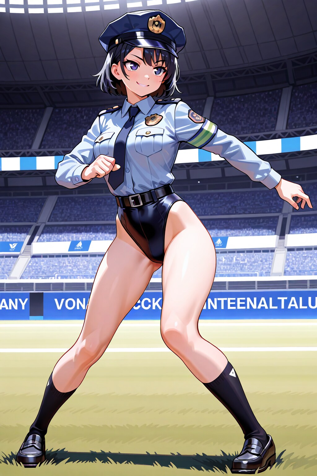 ハイレグ婦警熱海ホムラのサッカー