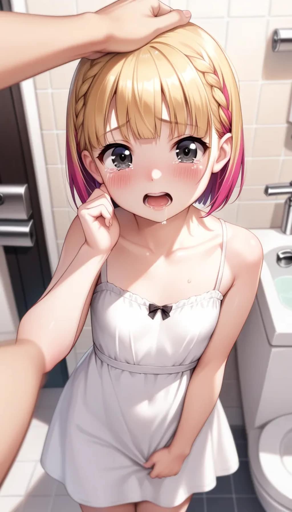 悪い人に連れて行かれちゃう