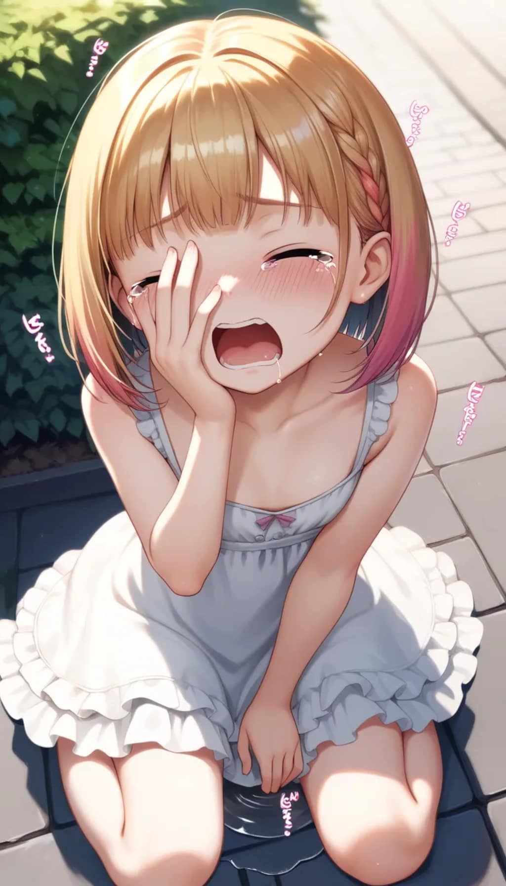 悪い人に連れて行かれちゃう