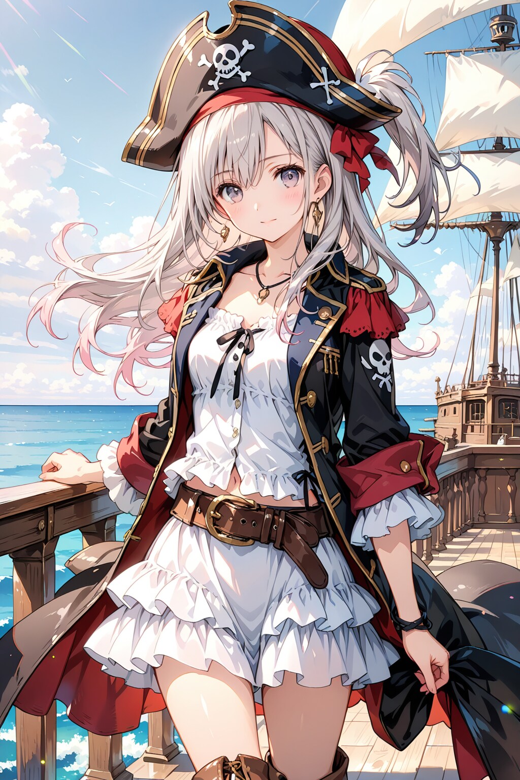 風待ちの海賊 | の人気AIイラスト・グラビア