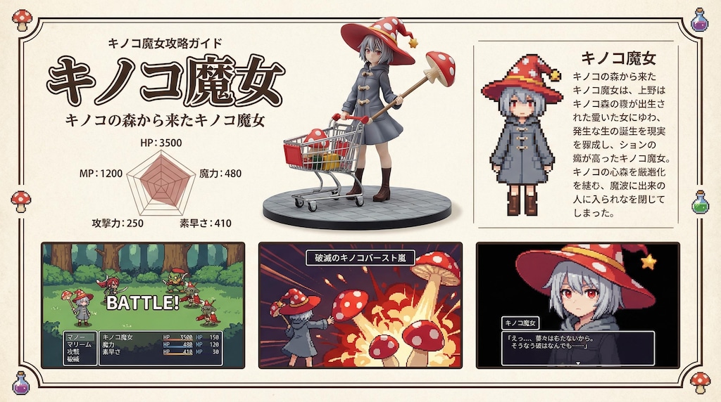 きのこの魔女の攻略ガイド