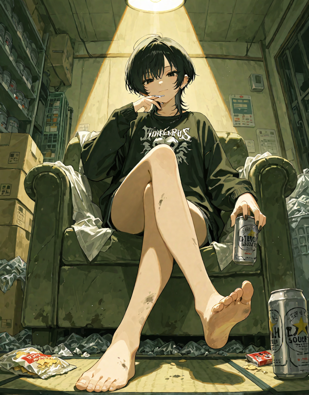 ゴミ屋敷の王女