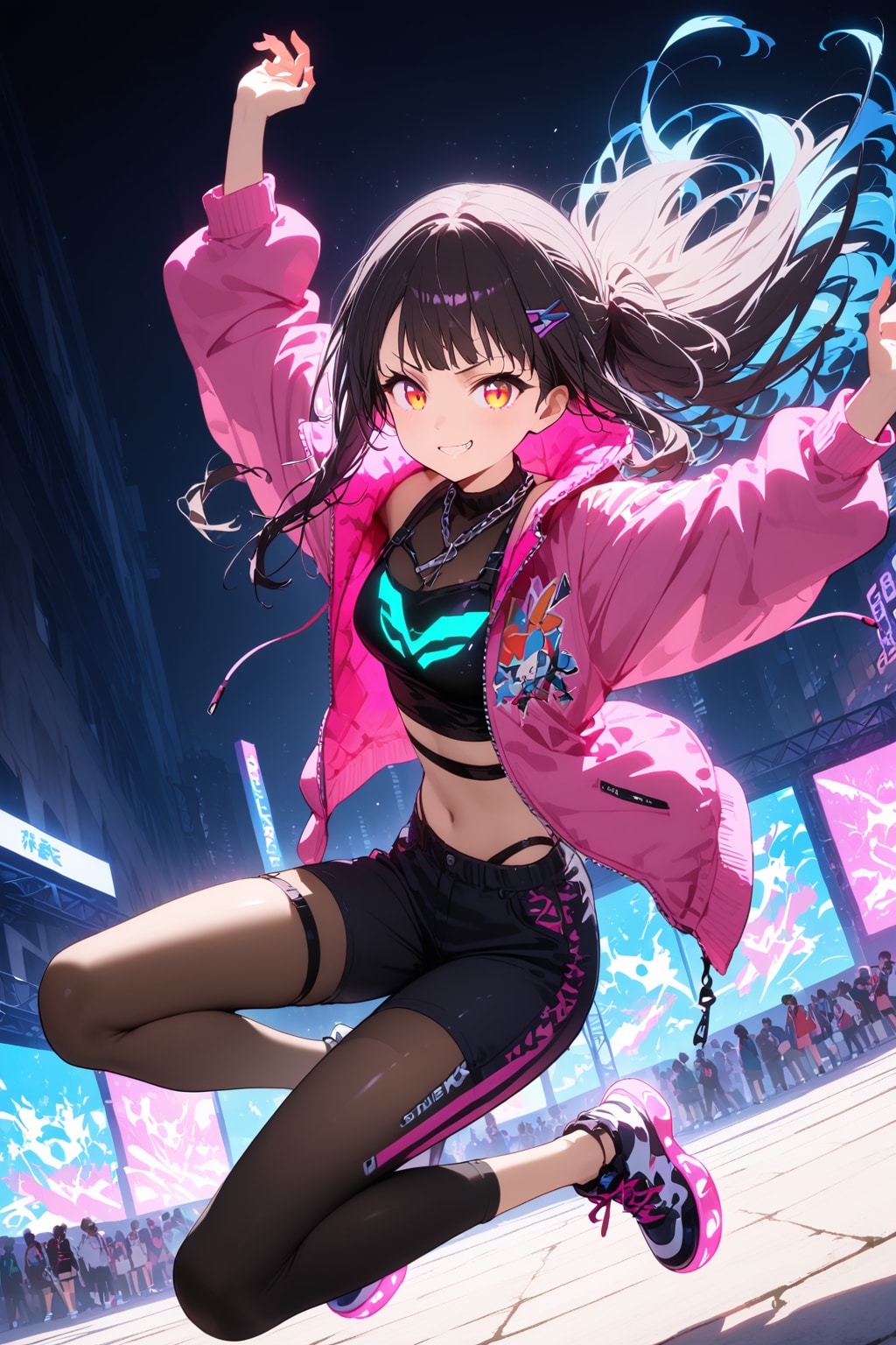 Vivid Dance(Pink) | の人気AIイラスト・グラビア