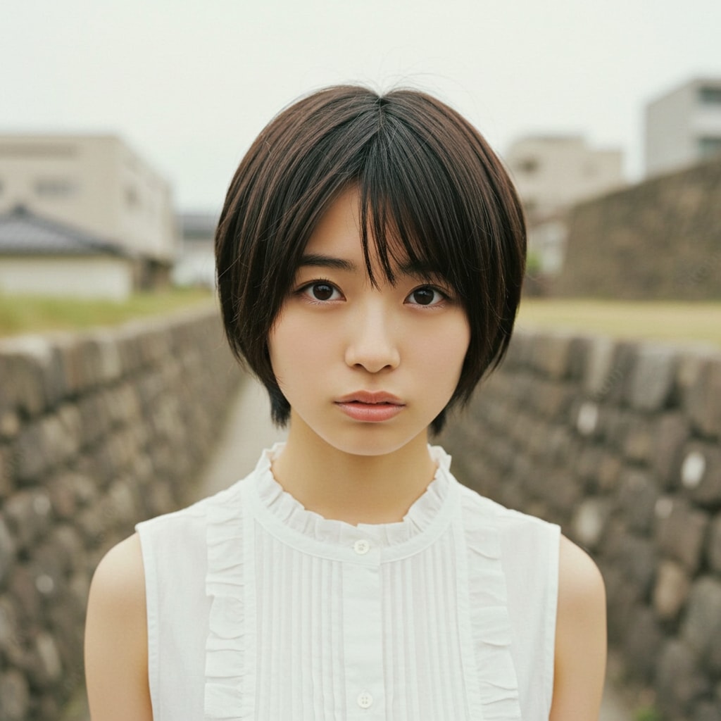 台風銀座の島と私 | の人気AIイラスト・グラビア