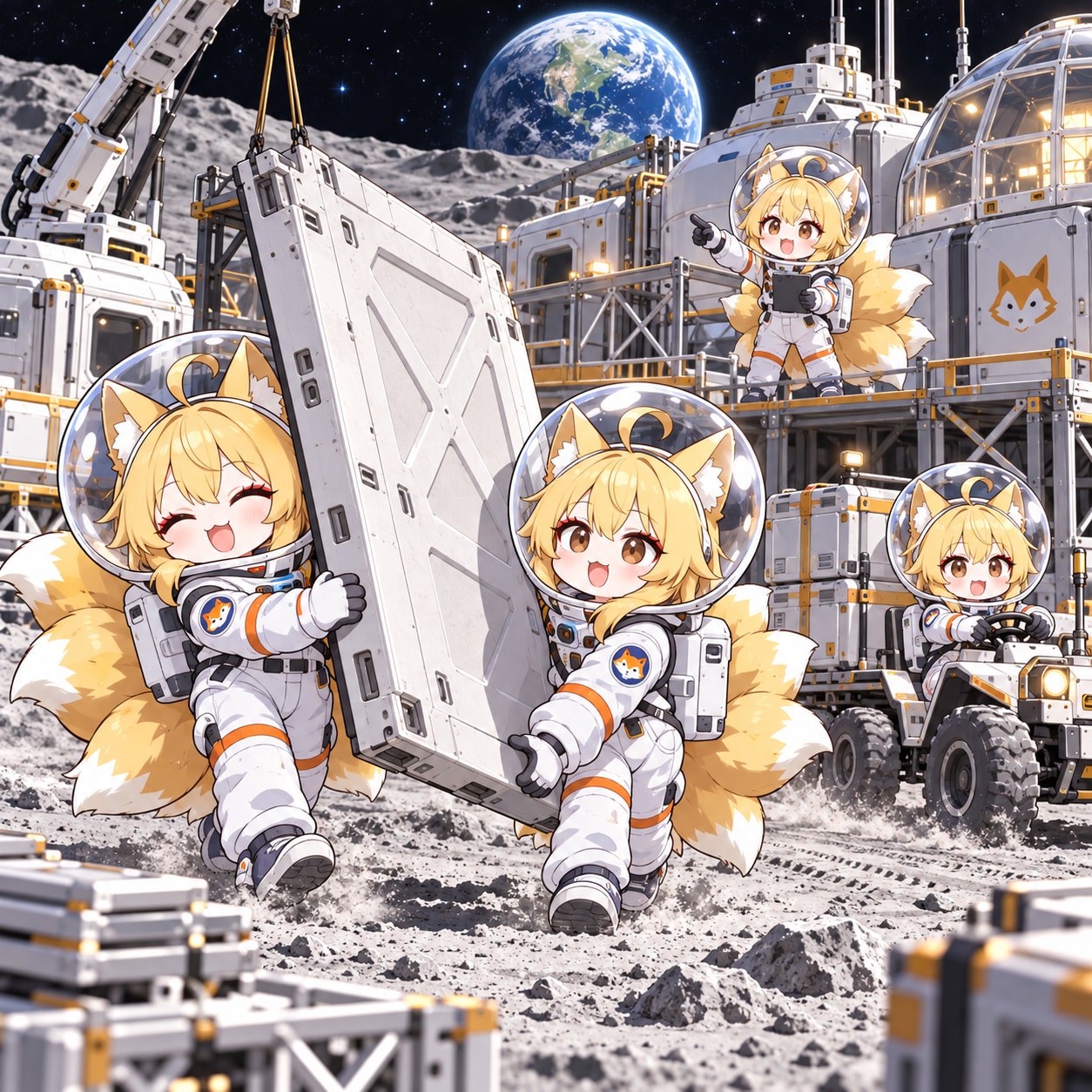 10/4　宇宙開発記念日 | の人気AIイラスト・グラビア