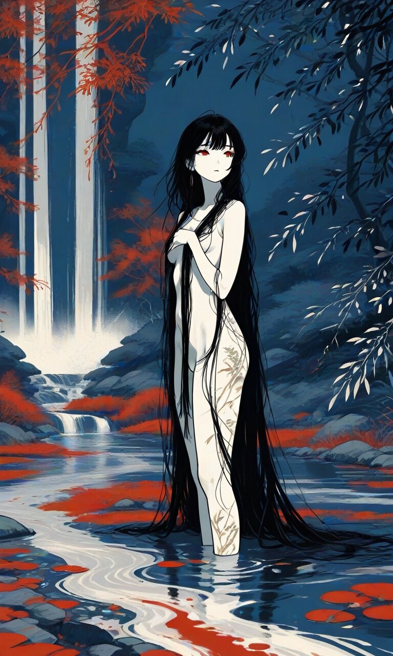 和の黒髪