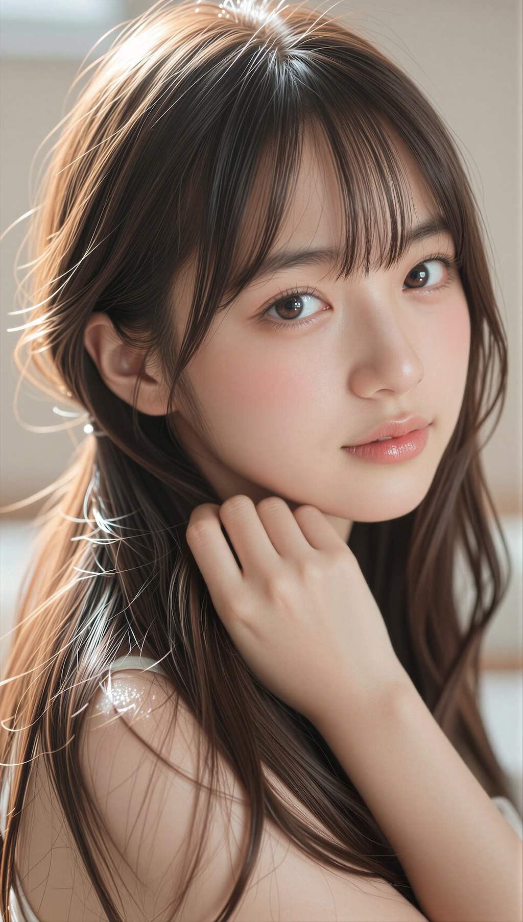 綺麗な髪の女の子 2
