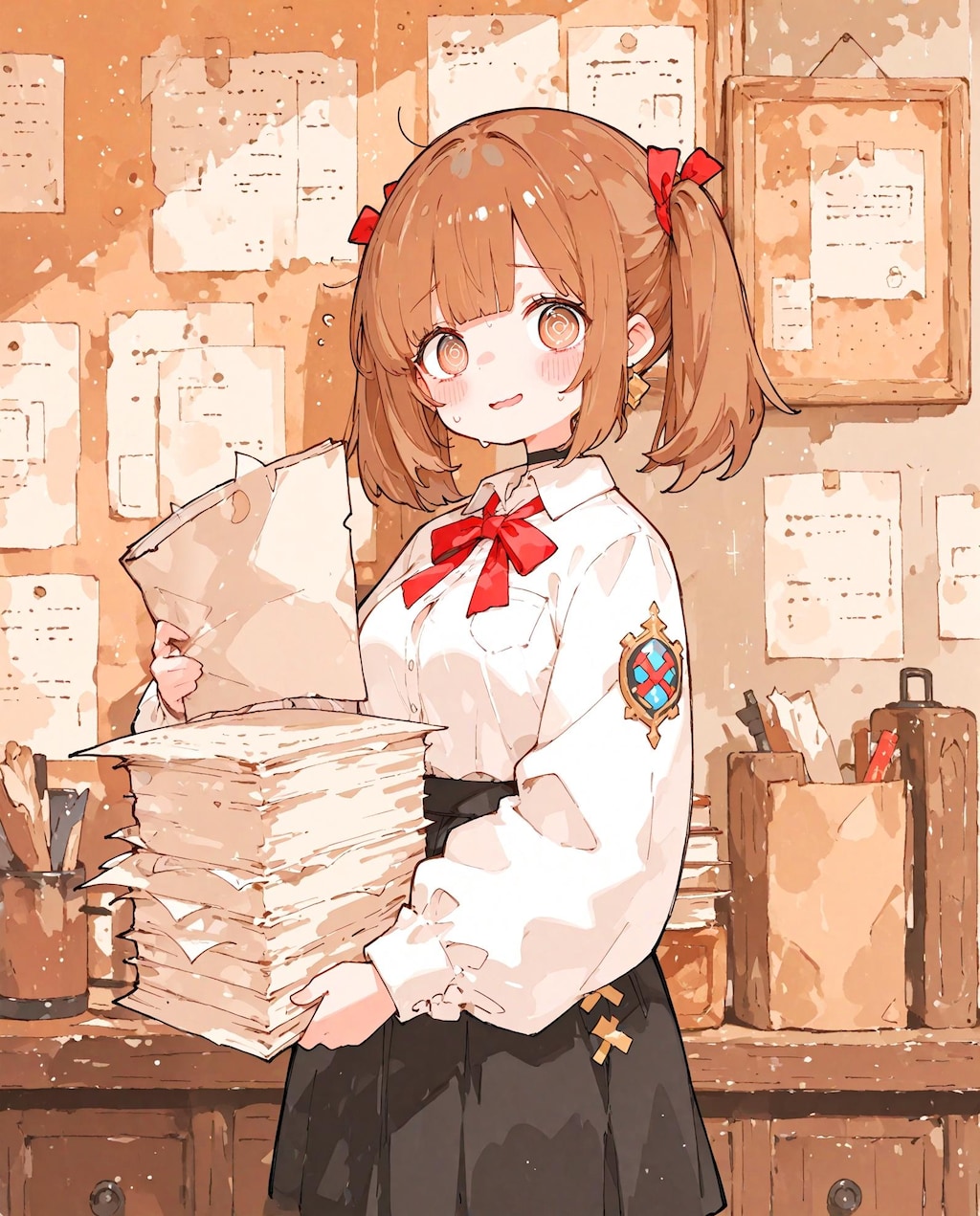 ギルドの受付少女