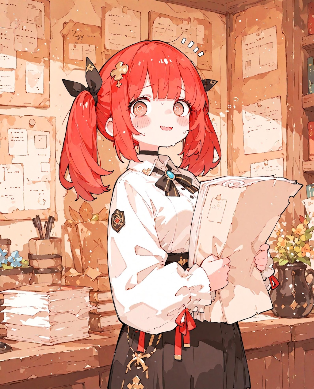 ギルドの受付少女