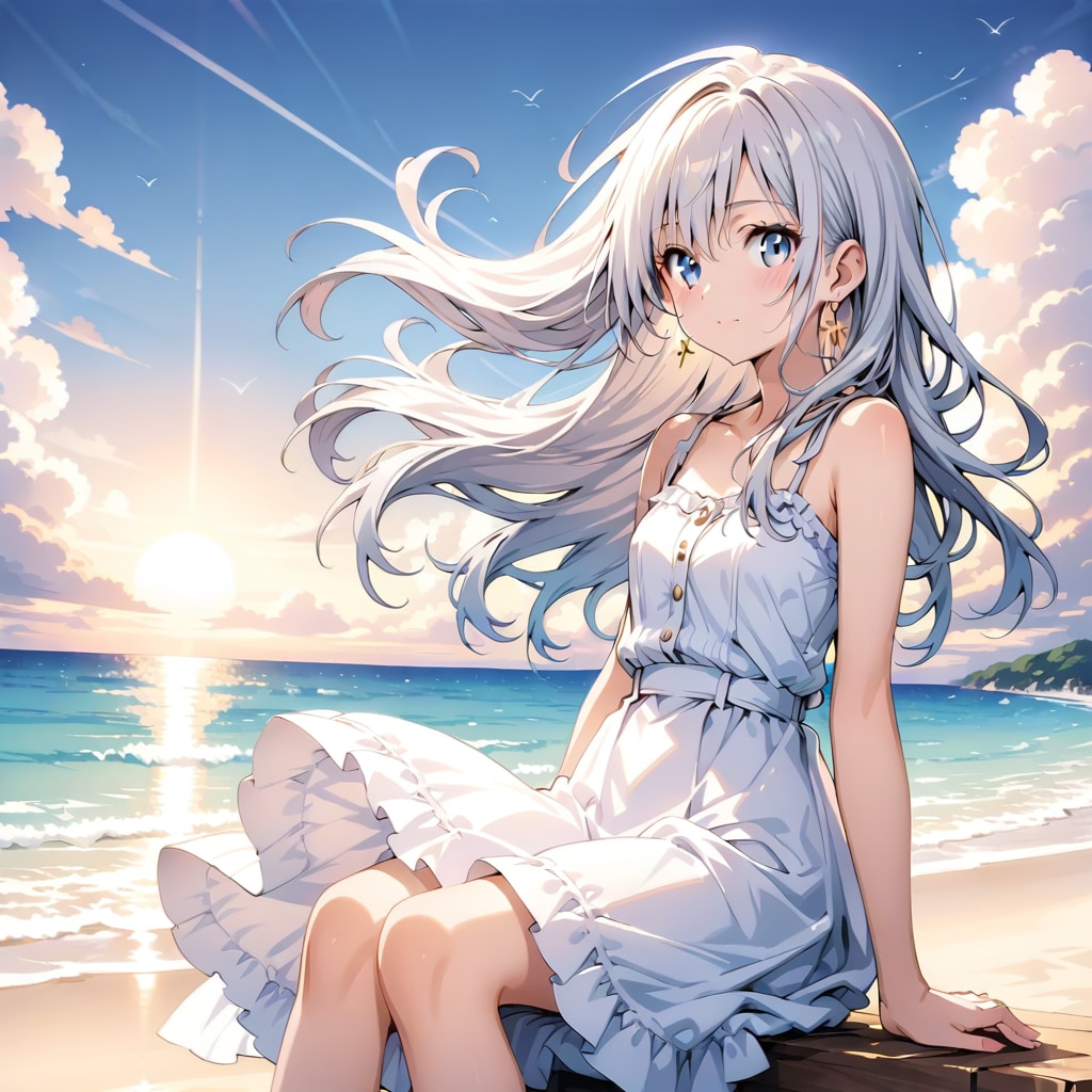 夏の終わり | の人気AIイラスト・グラビア