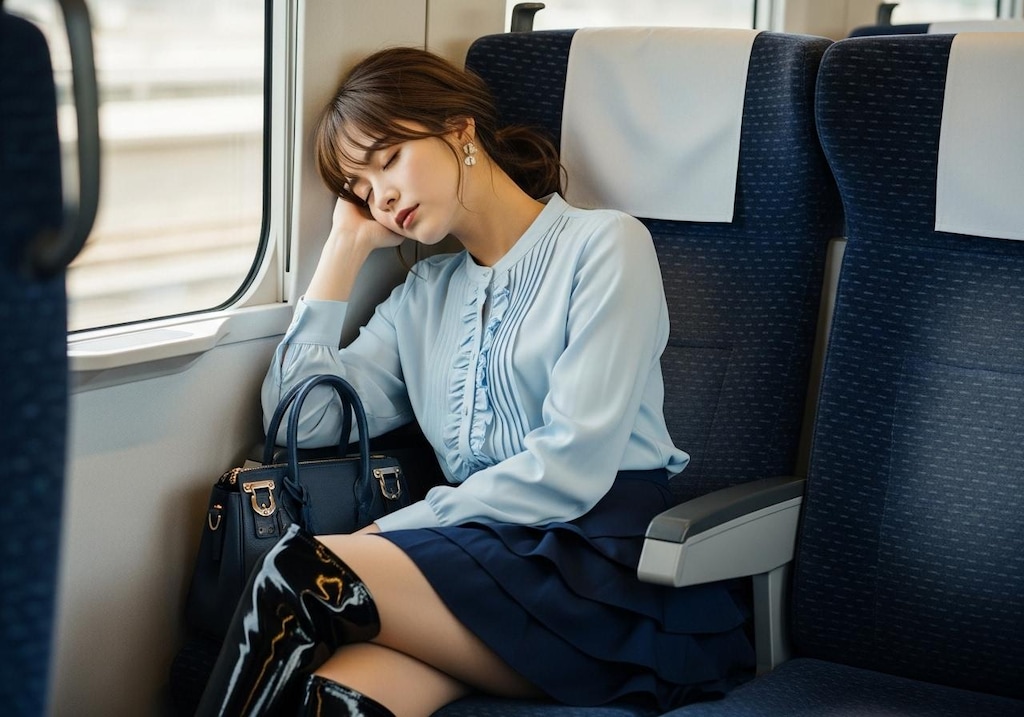 隣の席のお姉さん