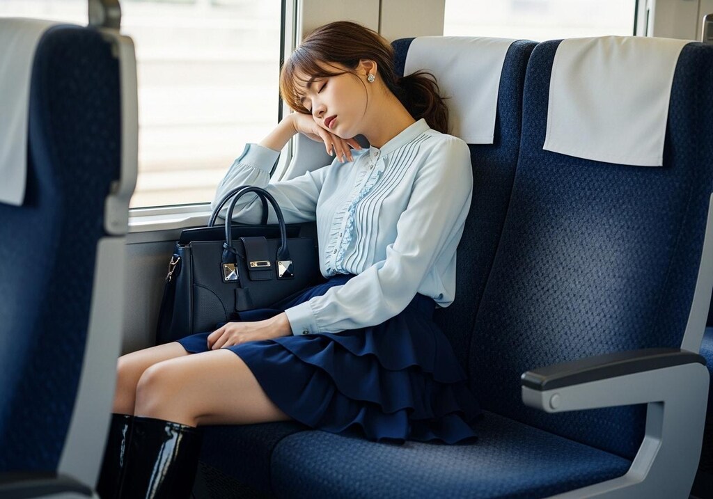 隣の席のお姉さん