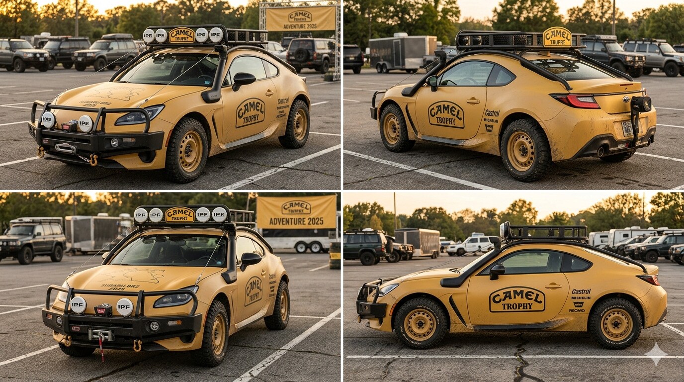 キャメルトロフィー仕様BRZ