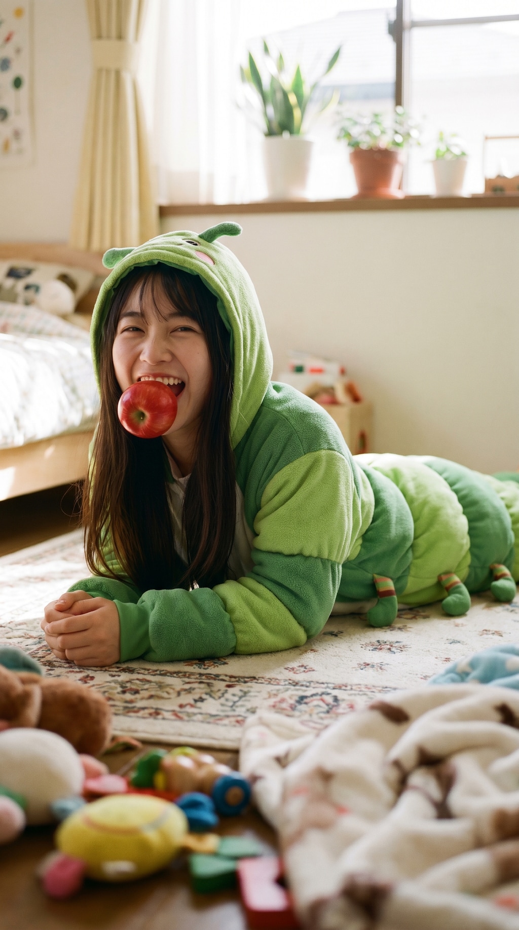 The Caterpillar Who Stole an Apple