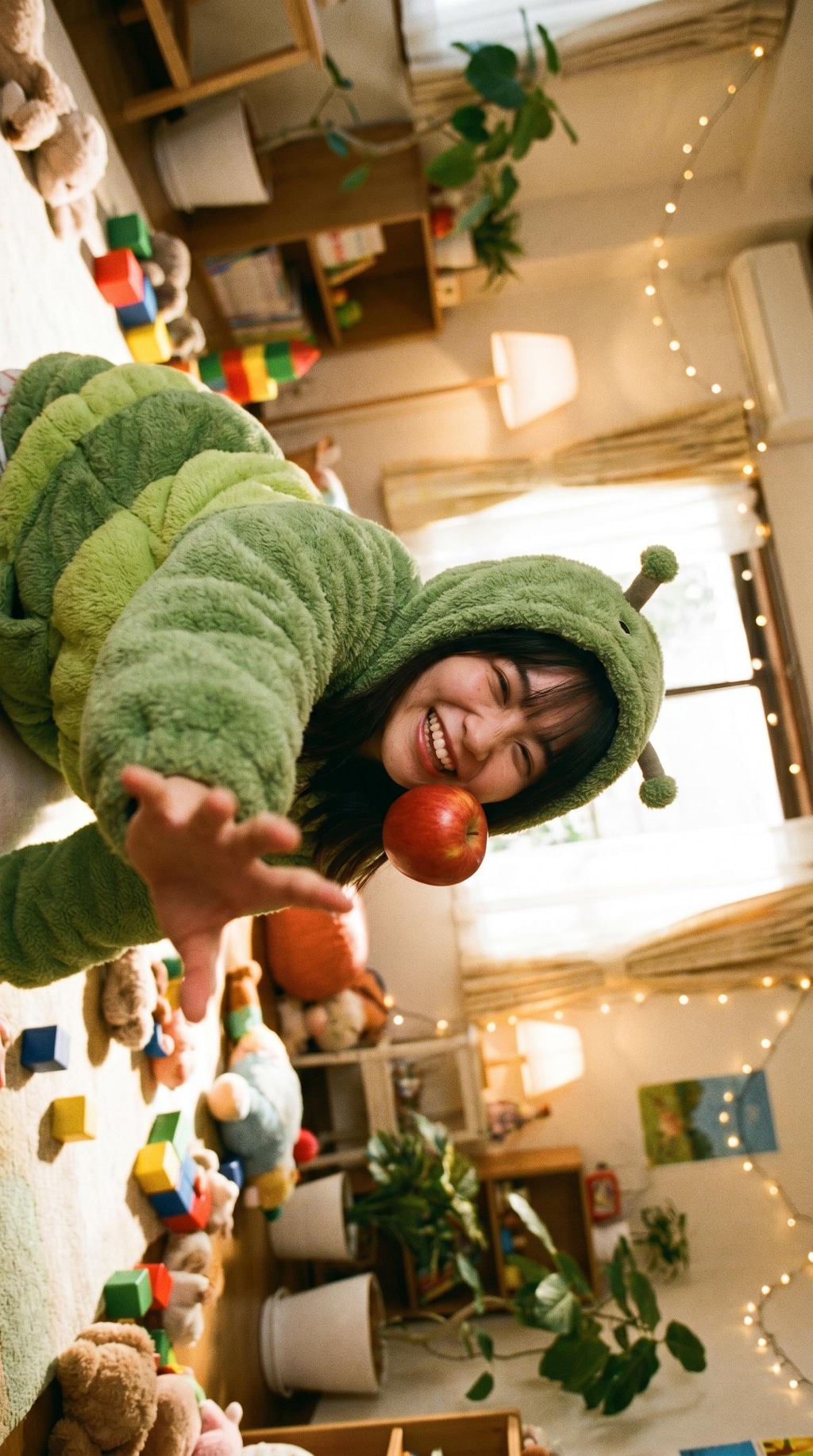 The Caterpillar Who Stole an Apple