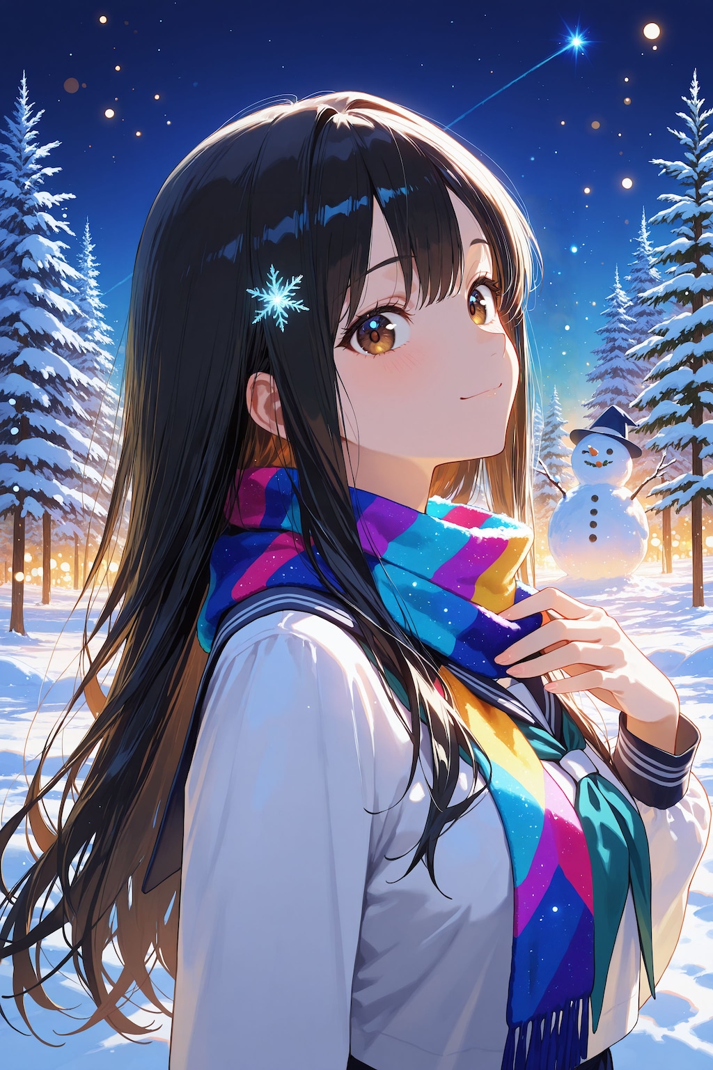 異世界神社の巫女さん（神楽さん）普段着