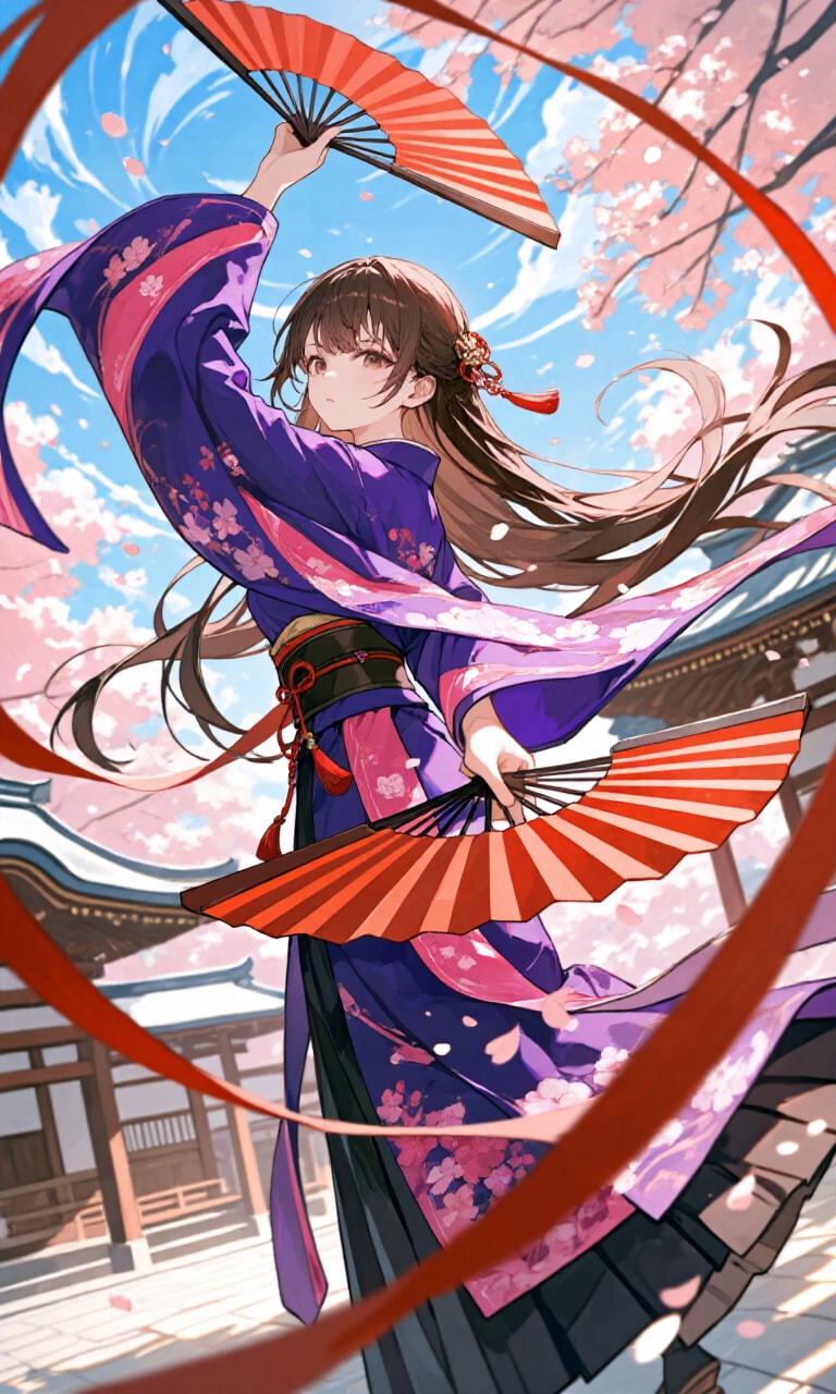 鉄扇女子 | の人気AIイラスト・グラビア