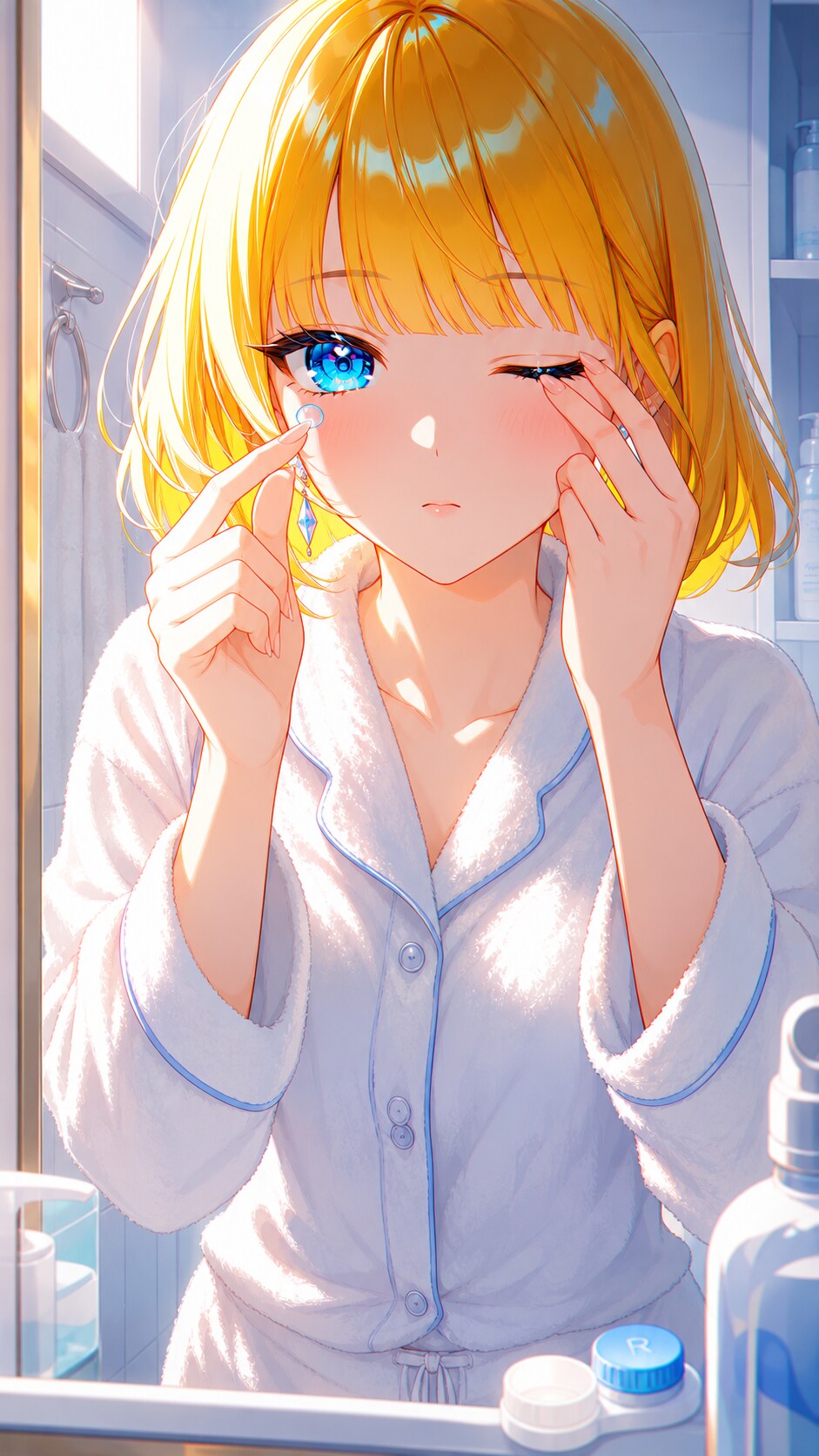 コンタクトレンズの日 | の人気AIイラスト・グラビア
