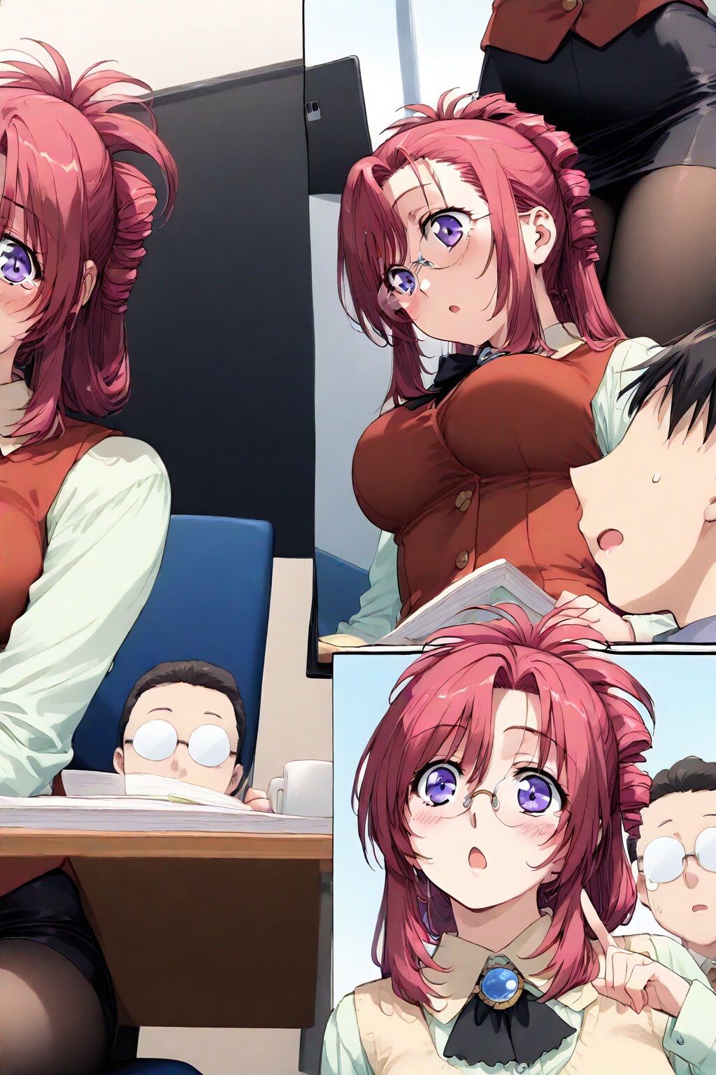 #WAVE Ver.の 「風見みずほ先生」 ー 一部プロンプト流用参照あり ー