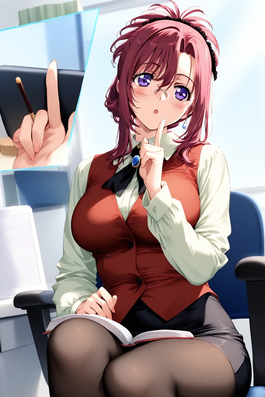 #WAVE Ver.の 「風見みずほ先生」 ー 一部プロンプト流用参照あり ー