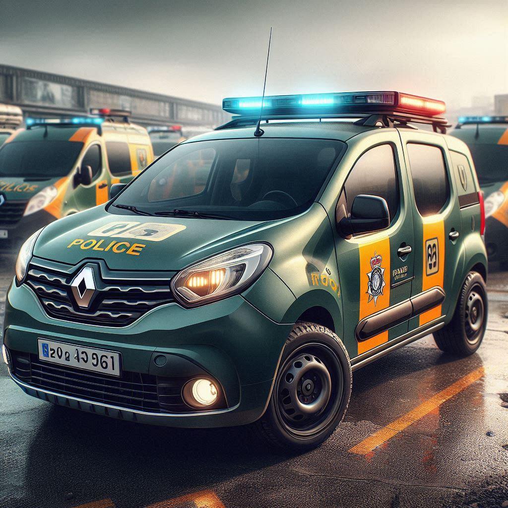 ルノーカングーパトロールカー | の人気AIイラスト・グラビア