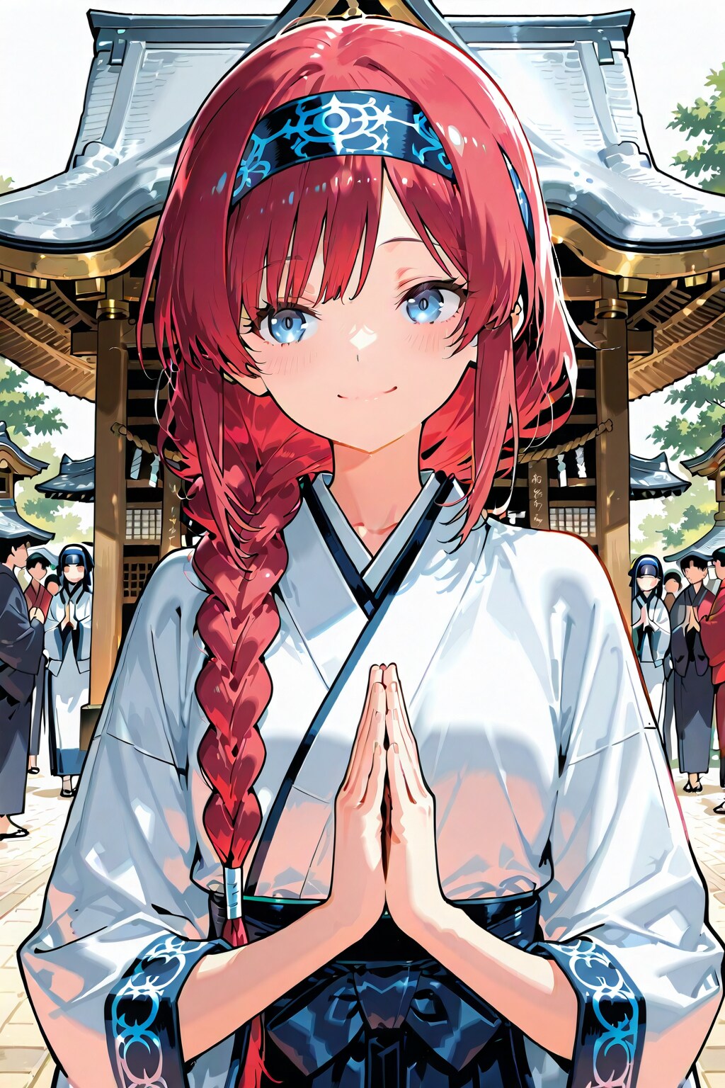 まさかの巫女さんでバイト