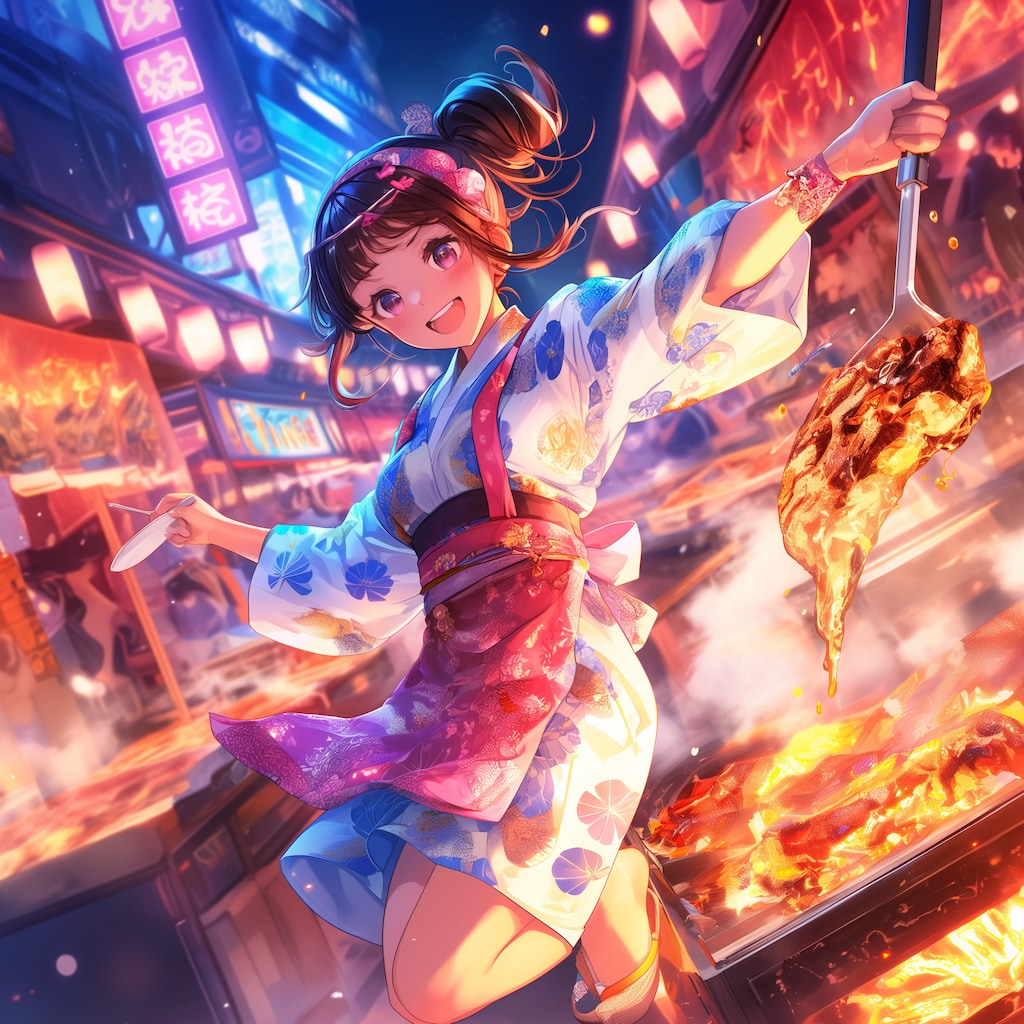 OKONOMIYAKIパフォーマンス‼️