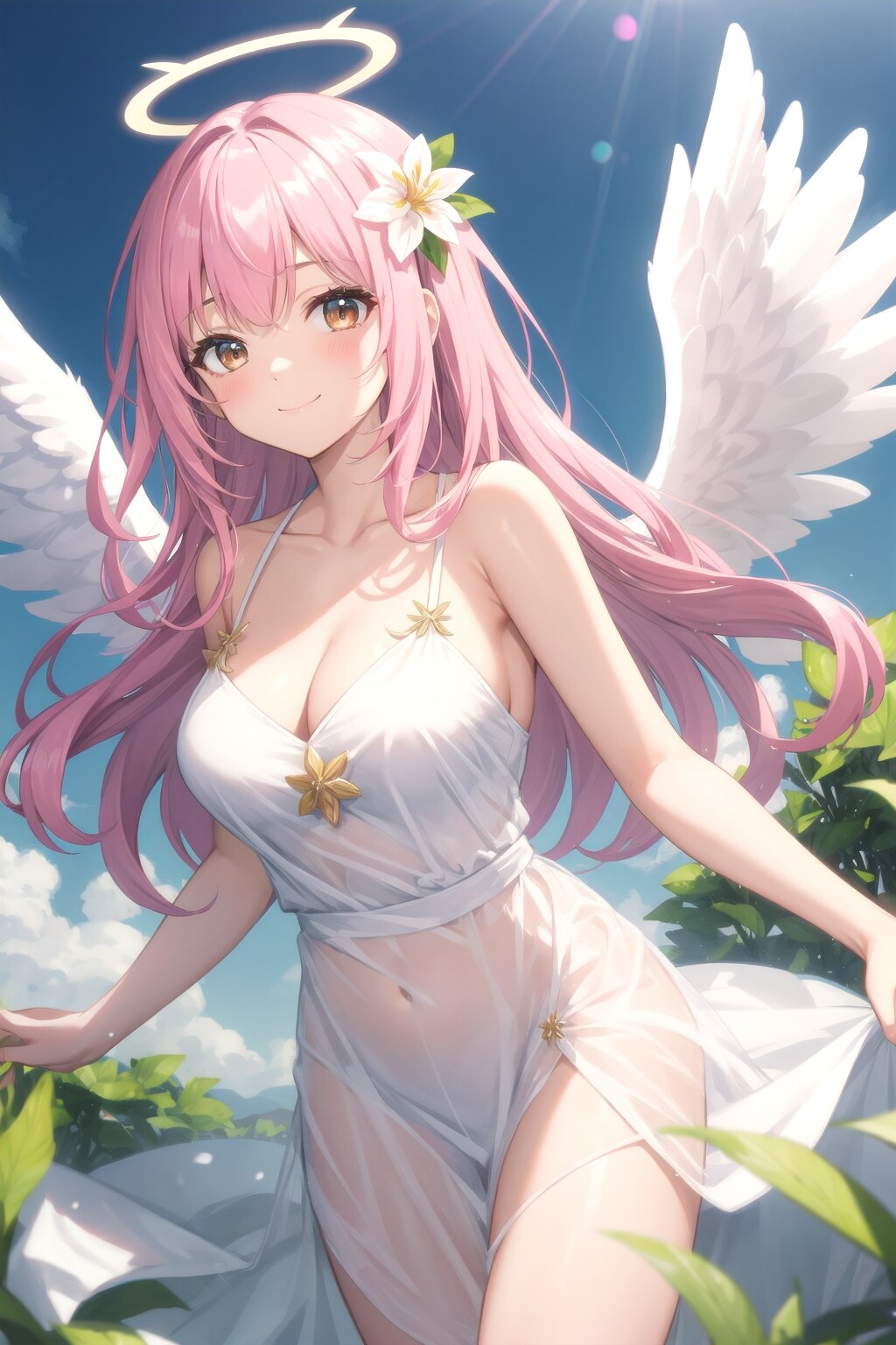 天使さん頑張ります