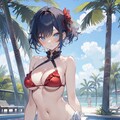 赤いビキニ 2枚目