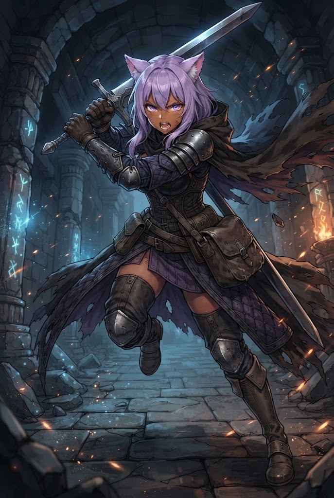 伝説の騎士の剣を求めて暗黒騎士のシス | の人気AIイラスト・グラビア