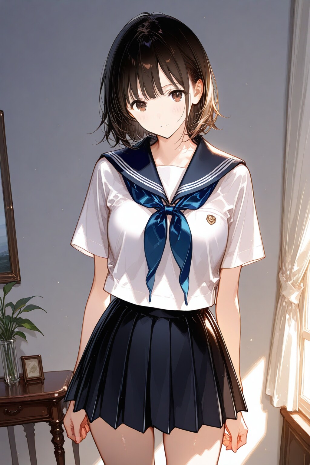 黎明の女子高生ちゃん