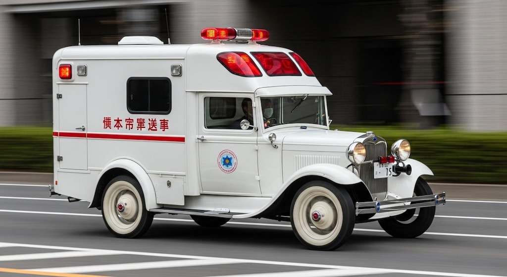 フォードセダン救急車