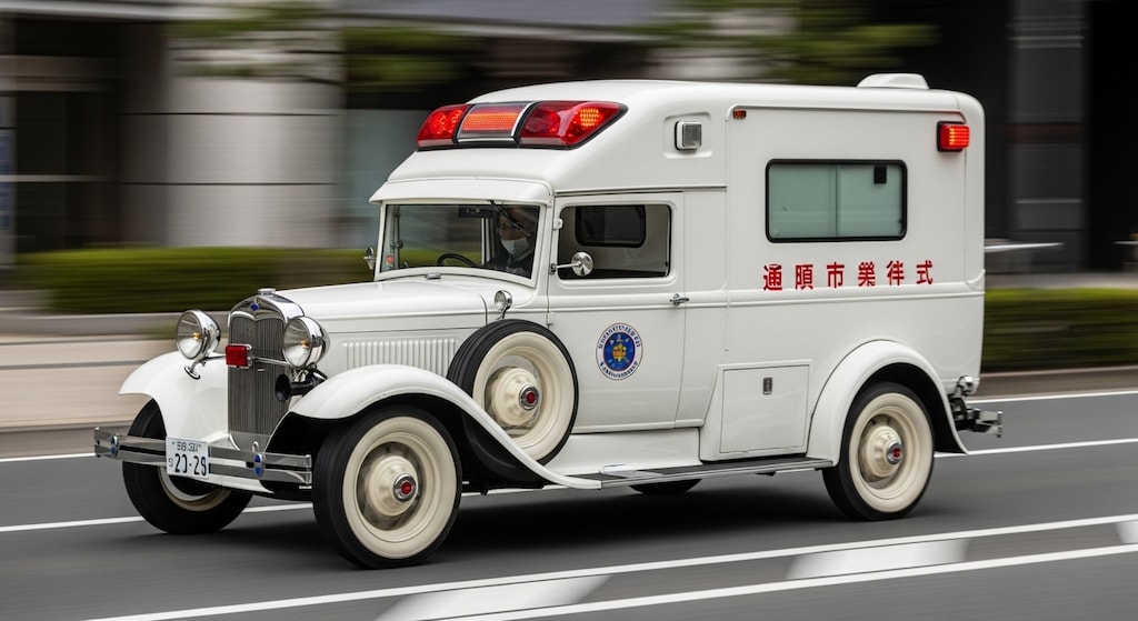 フォードセダン救急車