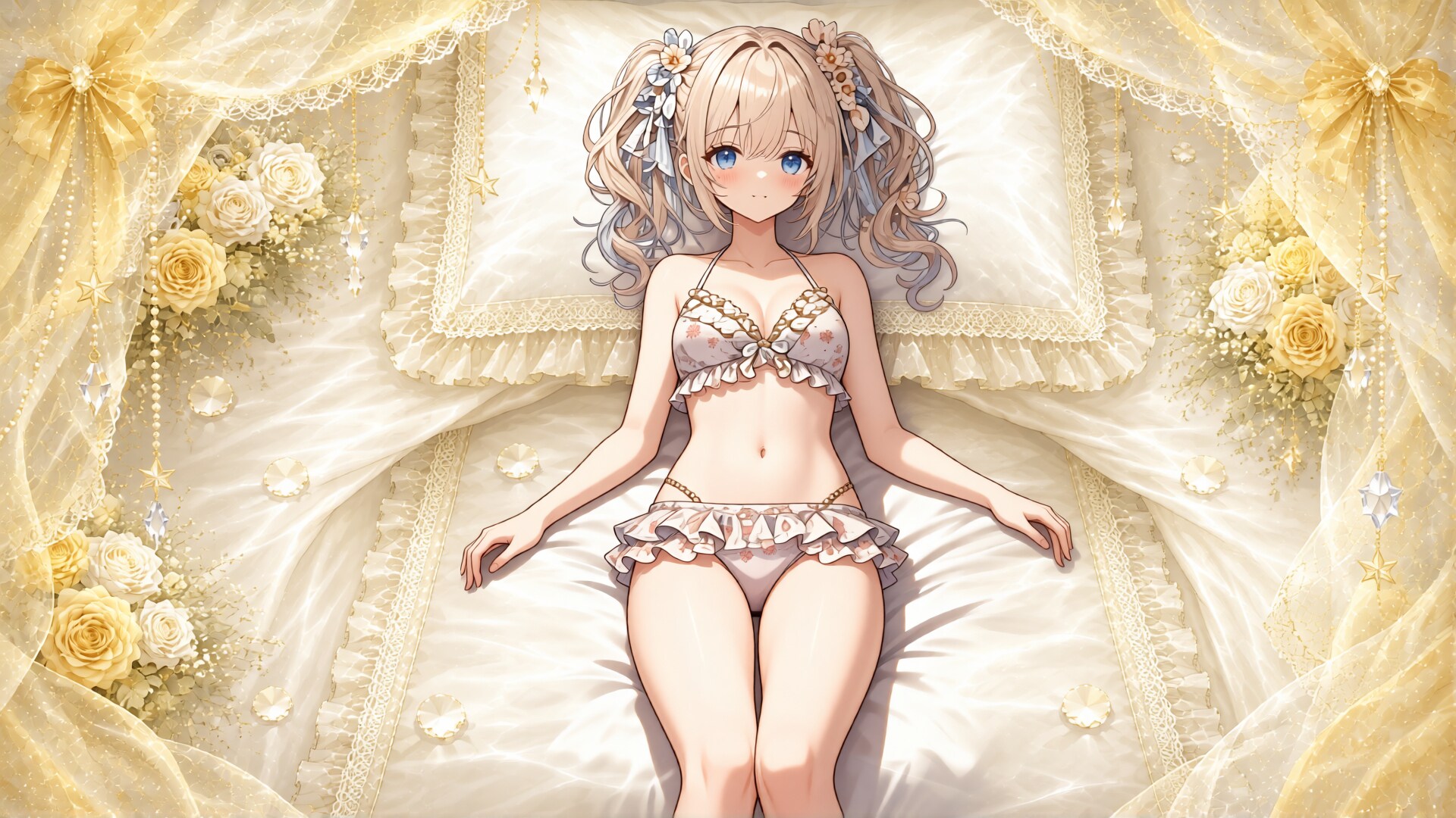 金髪少女と水着　その15-1