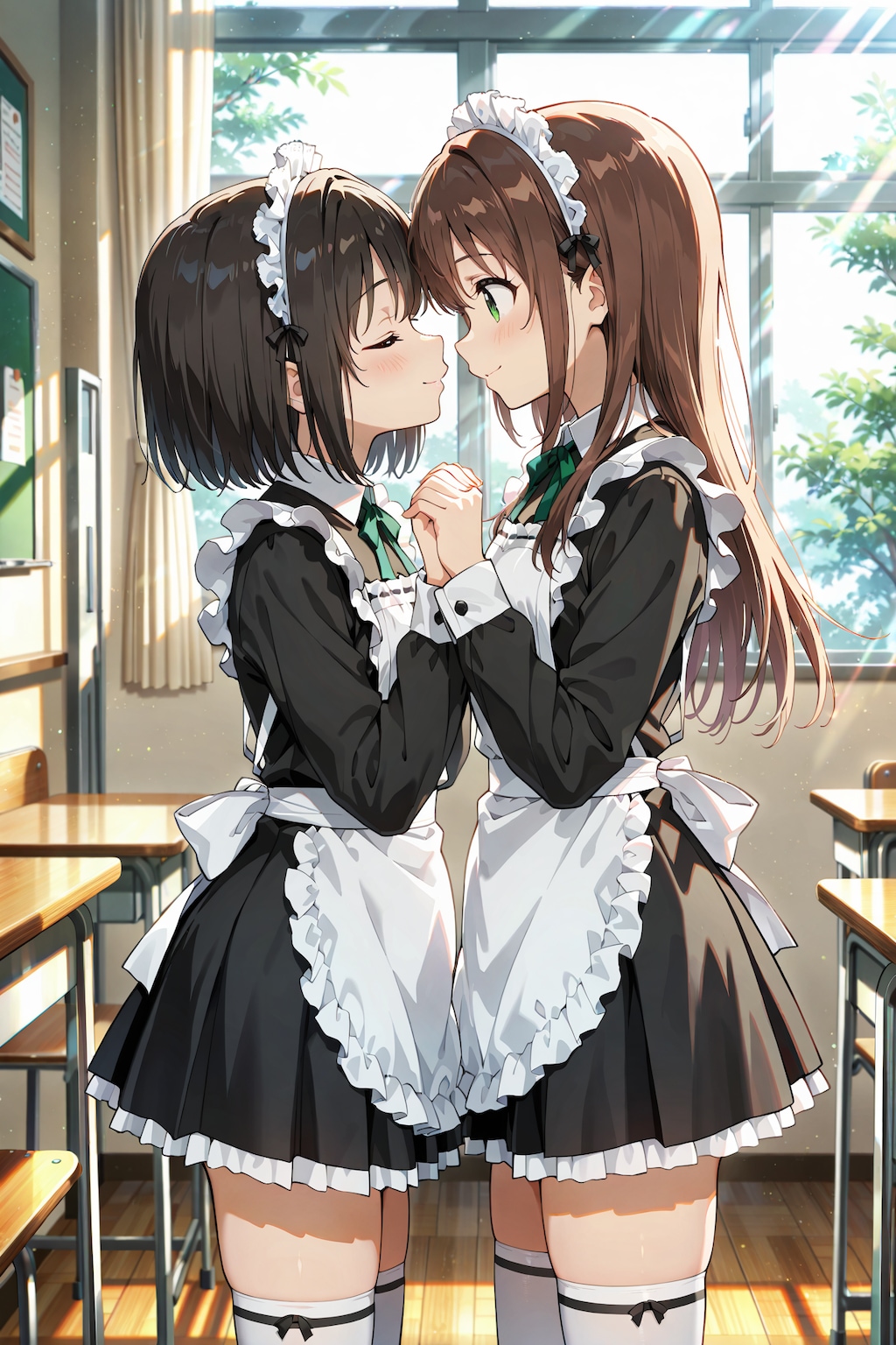 放課後メイドタイム♪ 百合授業