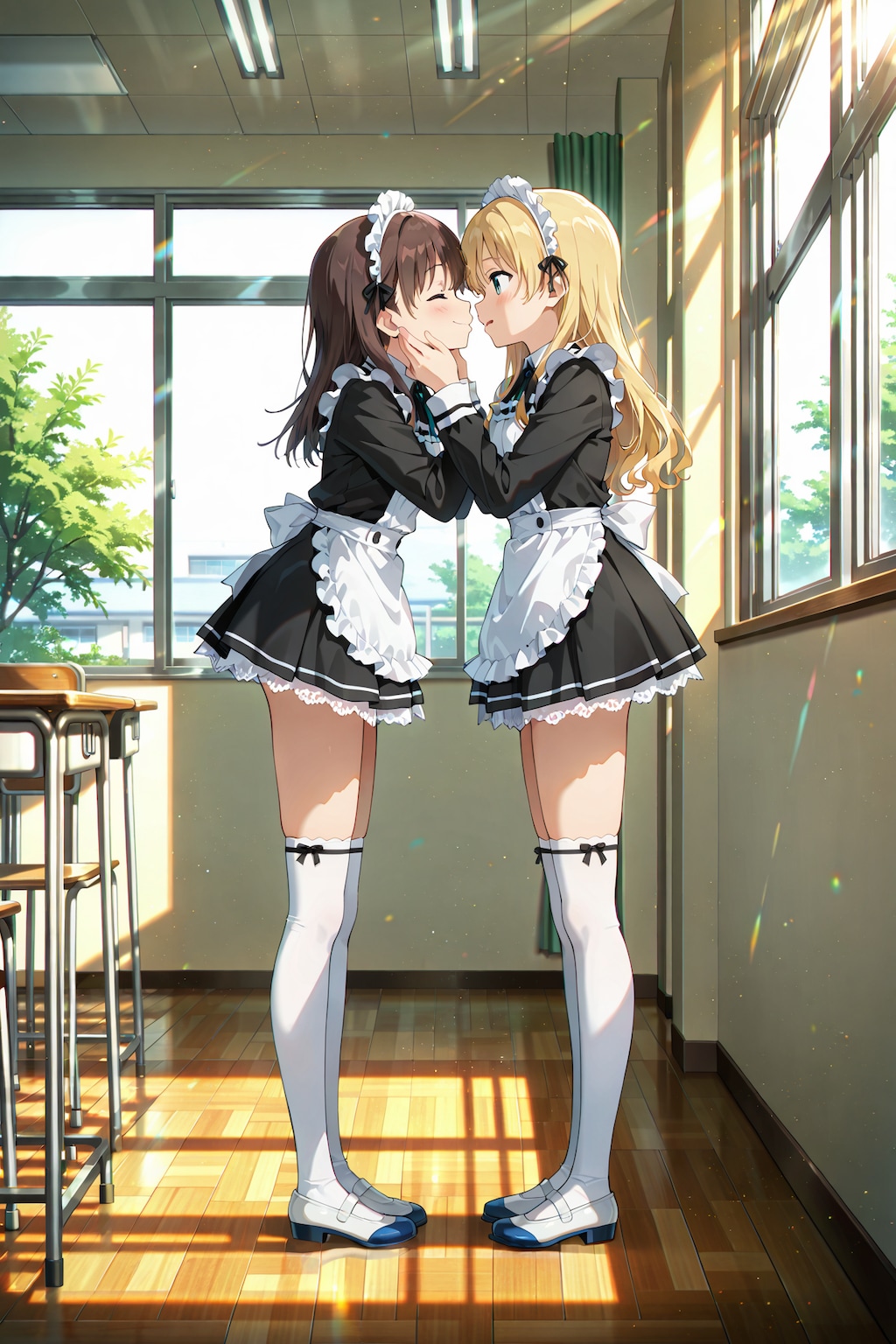 放課後メイドタイム♪ 百合授業