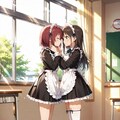 放課後メイドタイム♪ 百合授業 2枚目