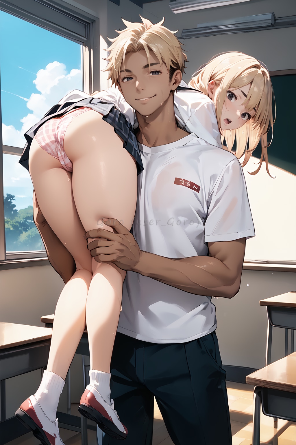 陽菜ちゃんの帰宅風景