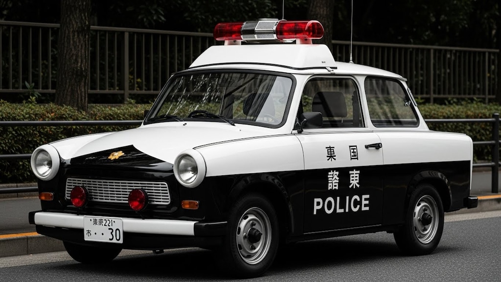 トラバントパトロールカー